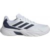 Pánska tenisová obuv adidas, COURTJAM CONTROL 3 M CL Biela,tmavo modrá, 44 2/3