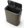 Sivý dotykový oceľový odpadkový kôš 60 l Bo Touch Bin – Brabantia