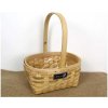 Košík naturálny pletený drevo - 31 x 23 x 14 x 11cm