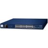 Planet GS-6311-24P4XV L3 switch, 24x1Gb, 4x10Gb SFP+, 24x PoE 802.3at 370W, 0~50°C, QoS, Smart LCD