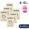6x KENDAMIL Kaša mliečna s banánom (150 g), 4m+
