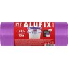 Alufix Vrecia na odpad zaťahovacie Elastic FIX LDPE 60l 22µm 10ks fialové