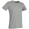 Tričko STEDMAN BEN CREW NECK Grey Heather sivá M