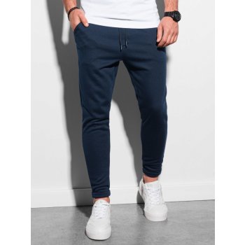 Yoclub Mans Sweatpants Navy Blue modrá