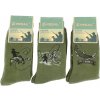Pánske froté ponožky pre rybára 3páry (Rybárske ponožky pre mužov 3 páry v balení)