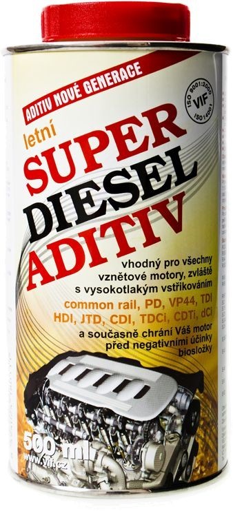 VIF Super Diesel Aditív letný 500 ml