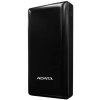 ADATA C20 Power Bank 20000mAh čierna / 2.1A / 2x USB-A / 1x USB-C (PBC20-BK)