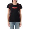 DUCATI tričko DUCATI CORSE dámske čierna červená - L