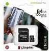 Kingston Canvas Select Plus micro SDXC 64GB UHS-I 100 MB/s Class 10 + adaptér