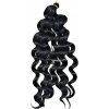 Africké Vlasy Deep Wave vlnité čierne #1B 50cm