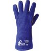 Zváračské rukavice CXS Paton - veľkosť: 11/XXL, farba: modrá