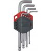 Würth Red Stripe sada imbusových kľúčov HEX s guľovým zakončením, 9 ks