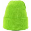Čiapka Beanie Must-have hipster Limetková