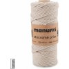Manumi Macramé priadza stáčaná 3mm piesková - 1 ks