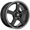 MOTEGI Motegi MR116 FS5 7x16 5x114.3 ET40 Gloss Black W/ Machined Flange 72.6