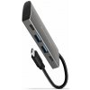 AXAGON húb USB-C SUPERSPEED / HMC-4G2 / USB 3.2 Gen2 / 2x USB-C / 2x USB-A / 10GB/s / 0,13m