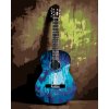 ZUTY Maľovanie podľa čísel - GITARA V ABSTRAKCII Rámovanie: bez rámu a bez vypnutia plátna, Rozmer: 80x100 cm