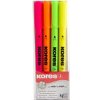 Zvýrazňovač Kores High Liner sada 4 farieb