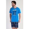 Vienetta MAN pánske pyžamo šortky California modrá