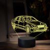 Beling 3D lampa, Mercedes W203, 16 farebná O33