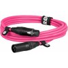 Rode Microphones Premium XLR kabel XLR3M-P růžový