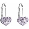 Náušnice Swarovski Elements 31125.3 violet