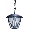 PREZENT 39030 SPLIT 1xE27/40W, IP44, BLACK,HANGING