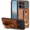 VSETKONAMOBIL 72289 HANDY Ochranný kryt s držiakom Xiaomi Poco X6 Pro 5G hnedý