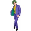 PÁRTY OBLEK FIALOVÝ JOKER PÁNSKY HALLOWEENSKY OBLEK XXL