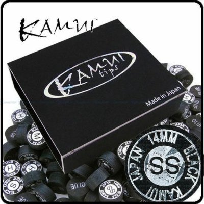 Kamui koža na tágo Black 14mm, supersoft