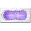 ARTTEC KRONA SURF + CHROMO 180 x 80 hydromasážna akrylátová vaňa Česká výroba s predĺženou zárukou