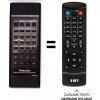 Predátor Technics SA-R230, EUR64758 náhradný diaľkový ovládač iného vzhľadu