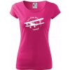 Still Plays With Planes - Dámske tričko Pure - 3XL ( Purpurová )