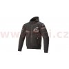 bunda SEKTOR V2 TECH HOODIE, ALPINESTARS (černá/světlá červená, vel. 3XL)