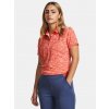Under Armour Dámske tričko UA Playoff Printed SS Polo Červená XS