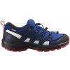 Salomon XA Pro V8 CSWP J 471262 dětské nízké nepromokavé boty lapis blue/black/fiery red