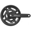 Shimano kľuky Cues FC-U4010-2, 170mm, 46-30 zubov, čierne, 11,10,9 speed, s ložiskami