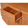 Diversa skrinka oblúková Solid 80x35x75 cm AP, orech