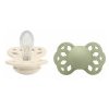 Bibs Infinity symetrické cumlíky silikon 2ks Ivory / Sage