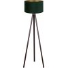 Brilagi Brilagi - Stojacia lampa VELVET 1xE27/60W/230V wenge/zelená BG0417 + záruka 3 roky zadarmo + záruka 3 roky zadarmo