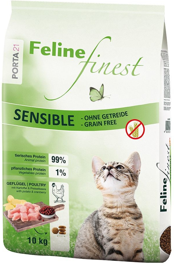 Porta 21 Feline Finest Sensible bez obilnín 2 kg od 13,99 € - Heureka.sk