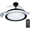 Philips Philips - LED Stropný ventilátor BLISS LED/35W/230V 5500/4000/2700K čierna + DO P4495 + záruka 5 rokov zadarmo