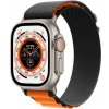 AppleKing nylonový remienok alpský ťah pre Apple Watch Ultra 49mm / 46mm / 45mm / 44mm / 42mm - oranžovo-čierny - možnosť vrátiť tovar ZADARMO do 30tich dní
