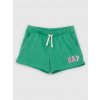 GAP Detské kraťasy s logom Zelená S