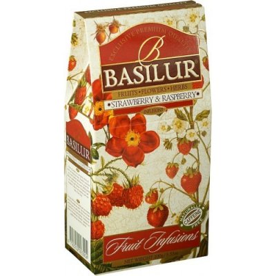 BASILUR Fruit Strawberry Raspberry papier 100 g