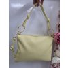 Katrin's Fashion Žltá kožená crossbody kabelka Grosso veragrosso000d - Žltá veragrosso000d