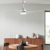 ACB ILUMINACIÓN LED stropný ventilátor Barine s diaľkovým ovládaním, CCT - V25064231B