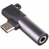 Adaptér Akyga AK-AD-62 USB type C / USB type C / Jack 3.5mm