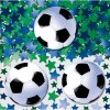 Konfety Futbalové lopty s hviezdičkami 14 g