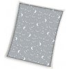 Carbotex Supersoft vianočná deka Moon KNL233023B 130x170